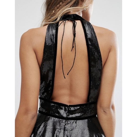 NWT Free people film noir sequin mini dress - Picture 3 of 5